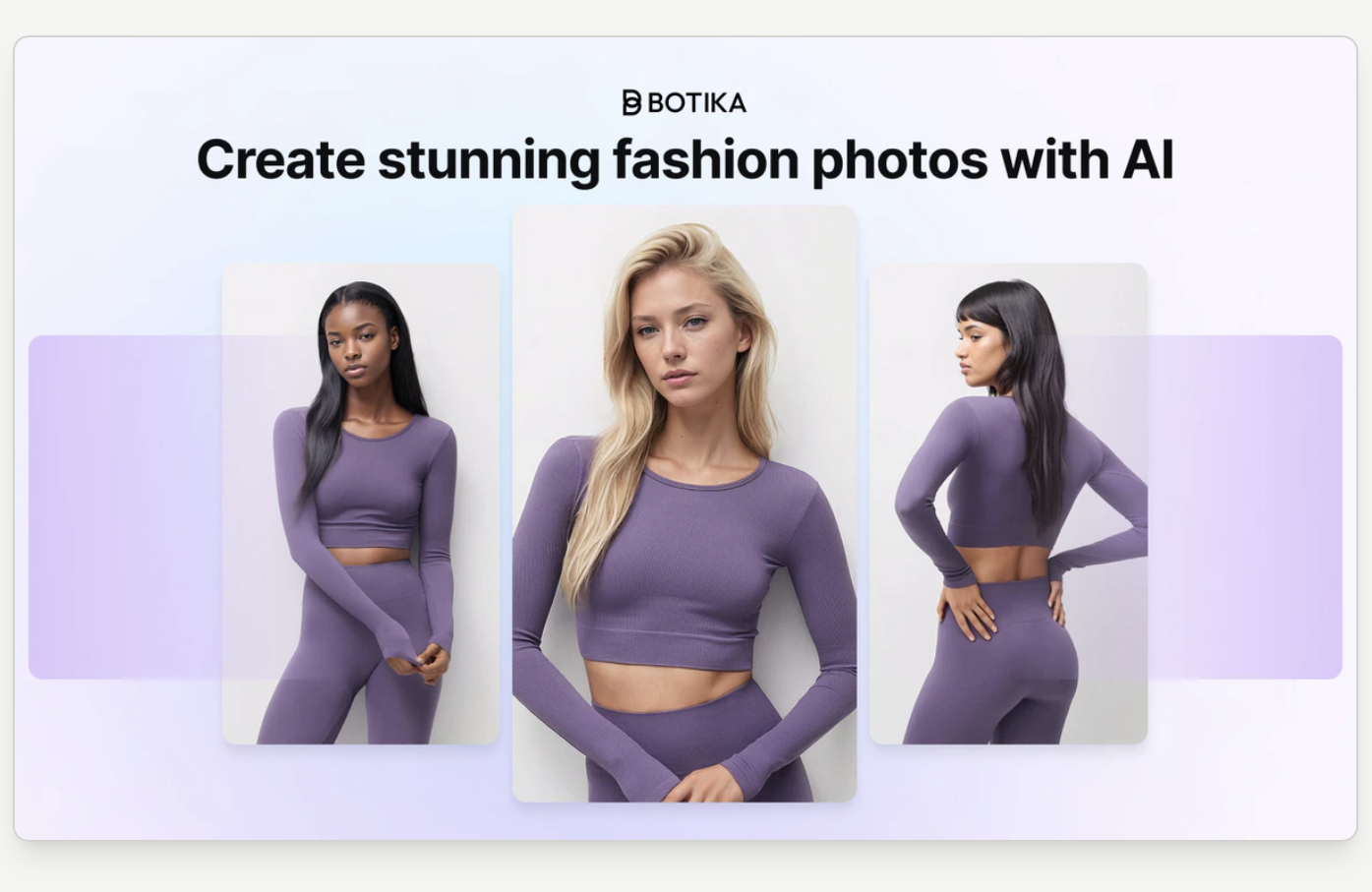 AI model generator - fashion - botika